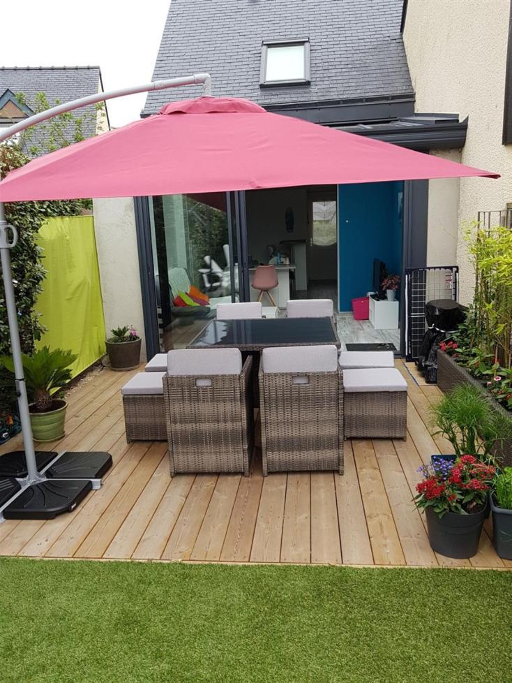 Jolie Petite Maison A 500M De La Plage D'Erdeven Exterior foto